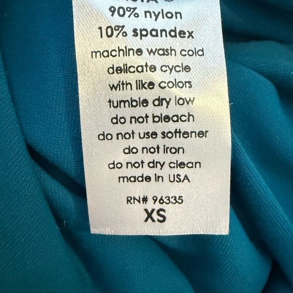 Susana Monaco Vibrant Blue Long Sleeve Dress - Picture 6 of 6